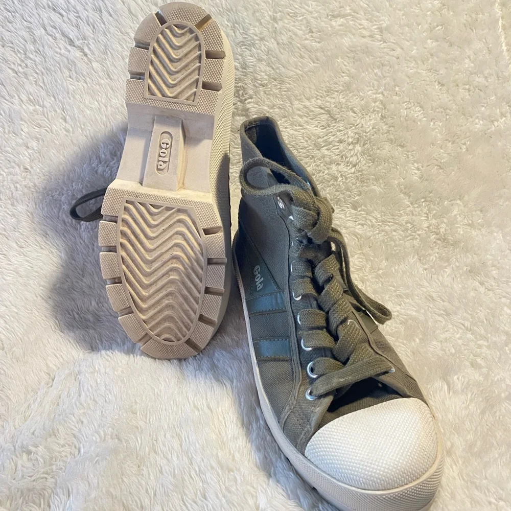 🌟HP🌟GOLA by Anthropologie Coaster Peak High Top Sneaker Bootie Size 5 - Picture 4 of 9